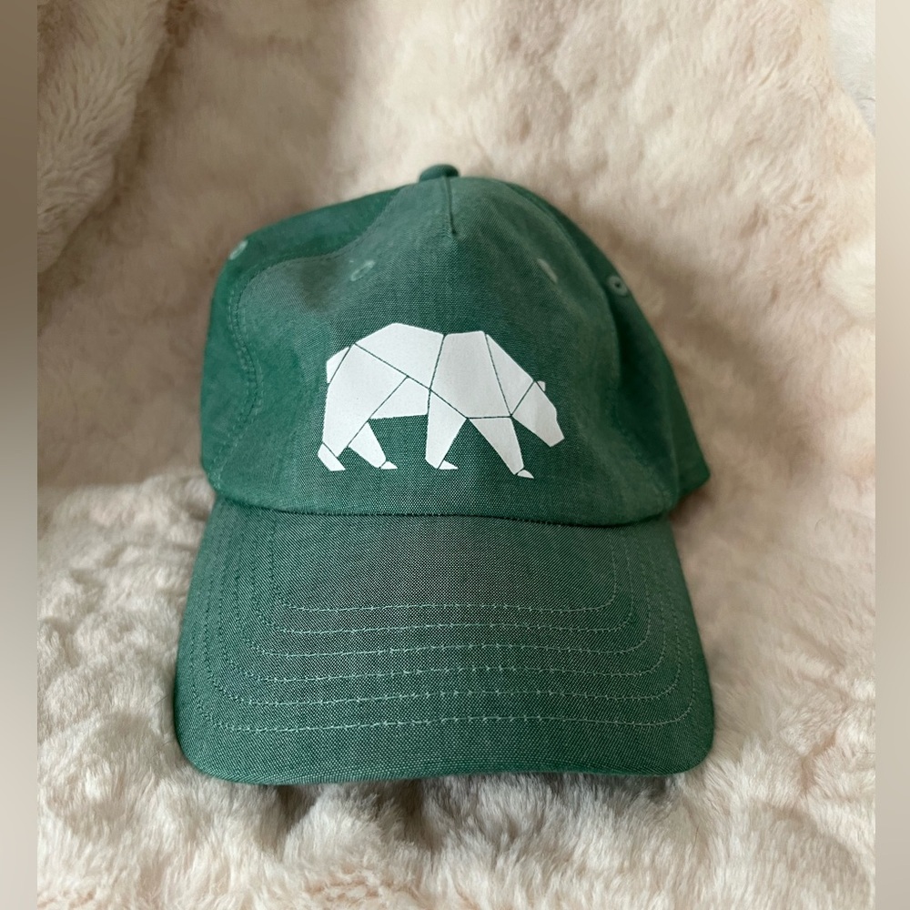 Geometric bear hat